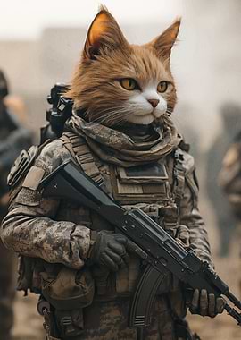 Cat Soldier