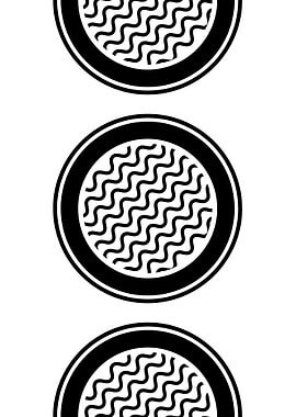 Wavy Circle Pattern
