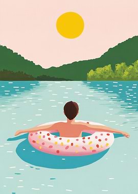 Lazy Day by the Lake