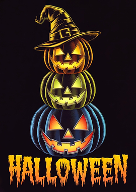 Halloween Jack-o'-Lanterns