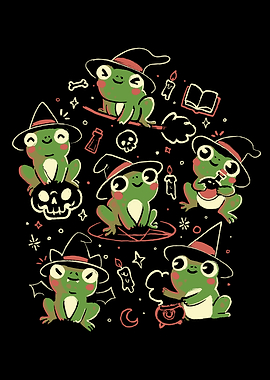 Spooky Frogs