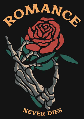 Skeleton Hand Rose Tattoo