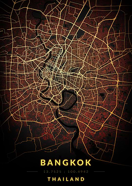 Bangkok City Map