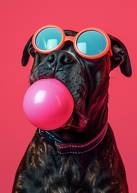 Cane Corso dog Bubblegum