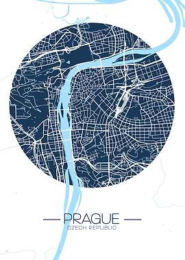 Prague City Map