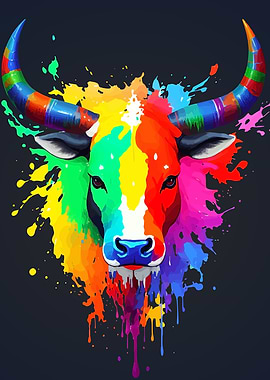 Rainbow Bull