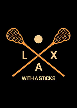 minimalist lacrosse design