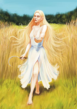 Poludnica - a Woman demon