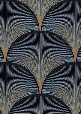Art Deco Fan Pattern