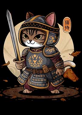 Samurai Cat