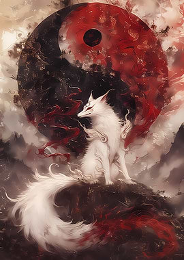 White Fox and Yin Yang