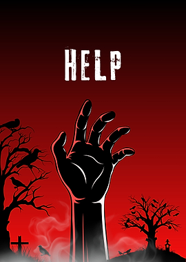 Zombie Hand Reaching Out