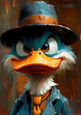 Donald Duck Portrait