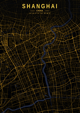Shanghai Golden City Map