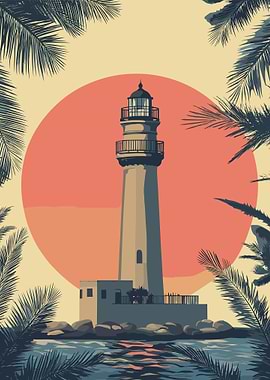 Lighthouse Sunset