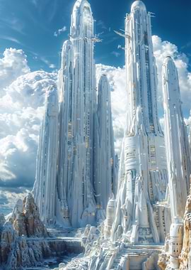 Aquarix Futuristic Cityscape