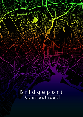 Bridgeport Connecticut Map
