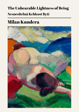 The Unbearable Lightness of Being Book Cover Art
