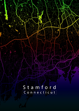 Stamford Connecticut Map