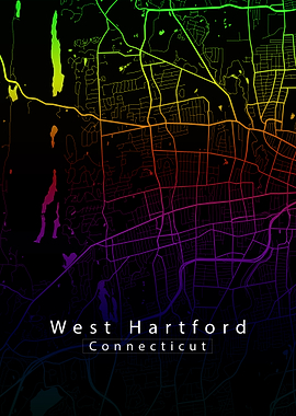 West Hartford Connecticut Map