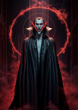 Vampire in Red Halo