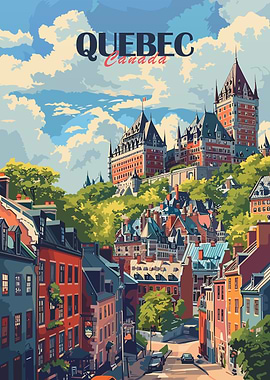 Quebec City Skyline
