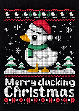 Merry Ducking Christmas Sweater