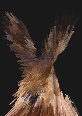 Abstract Brown Rabbit