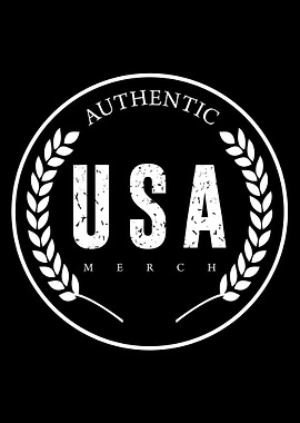 USA Authentic Merch Logo