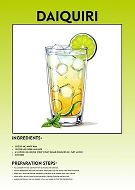Daiquiri Cocktail Recipe