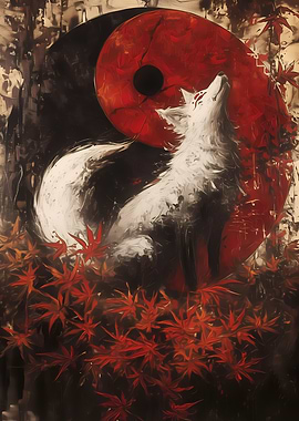 White Fox and Yin Yang