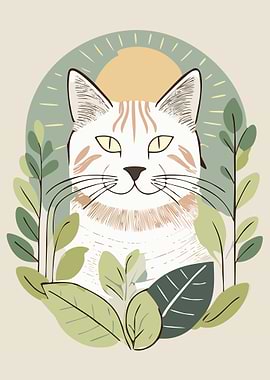 Cat in Foliage