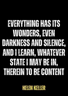 Helen Keller Quote