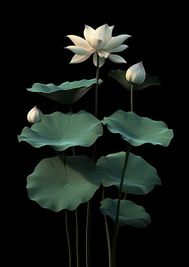 White Lotus Flower