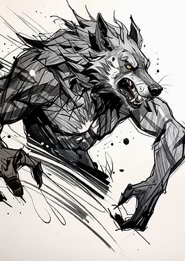 Werewolf Illustration