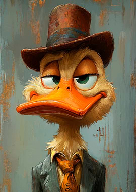 Duck in a Top Hat