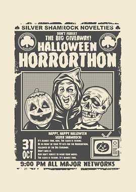 Halloween Horrorthon Poster