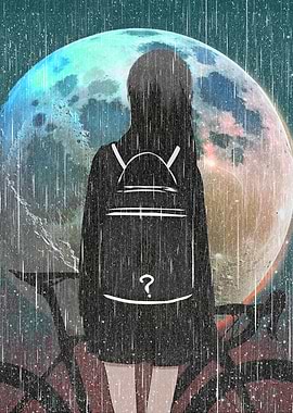 Rainy Night Silhouette