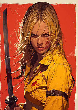 Bloody Warrior Woman