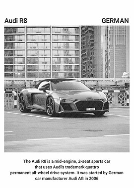 Audi R8 Sports Car