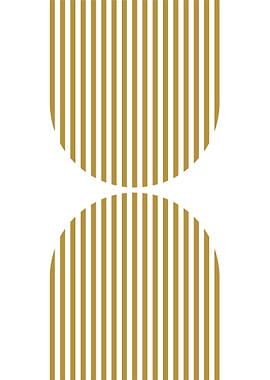 Gold Stripe Abstract
