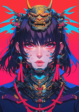 Cyberpunk Anime Girl