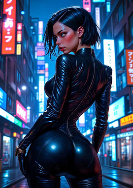 Neon Noir Vigilante (B)