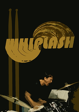 Whirlflash Drumming Poster