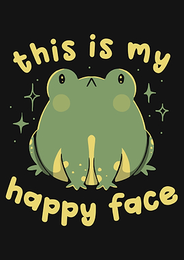 Frog Happy Face