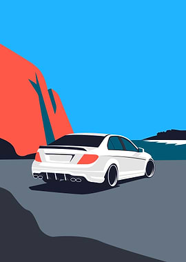 Mercedes Benz C63 V8