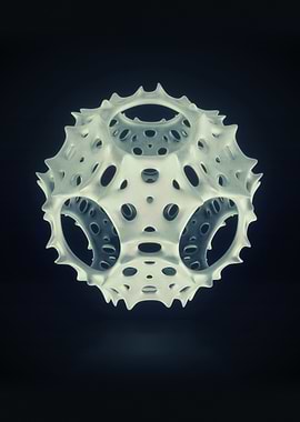 Icosahedron Bloom: The Geometry of Growth'