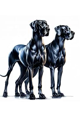 Two Great Danes