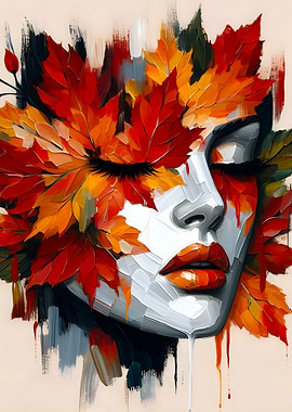 Autumn Woman Portrait