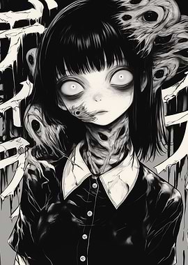 Horror Anime Girl